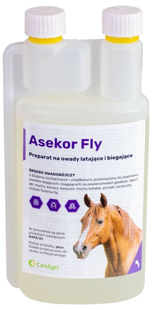CAN AGRI бесцветный репеллент от насекомых Asekor Fly 1000мл